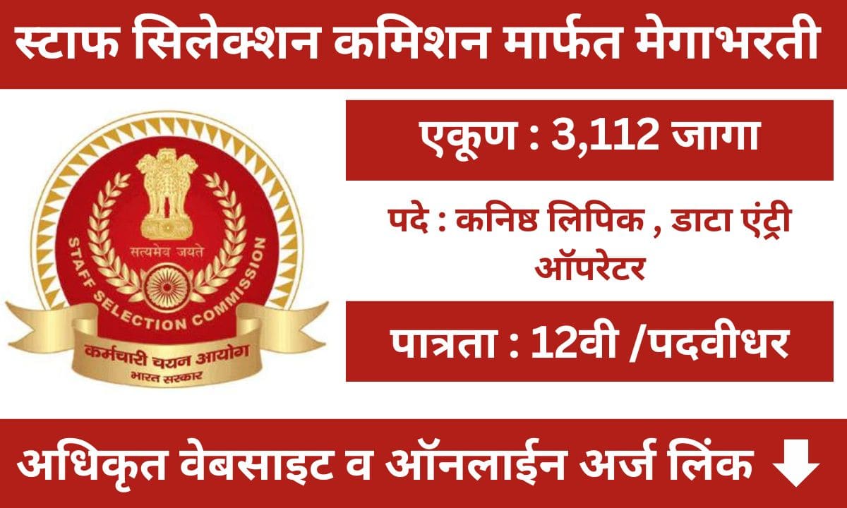 SSC CHSL Bharti 2024