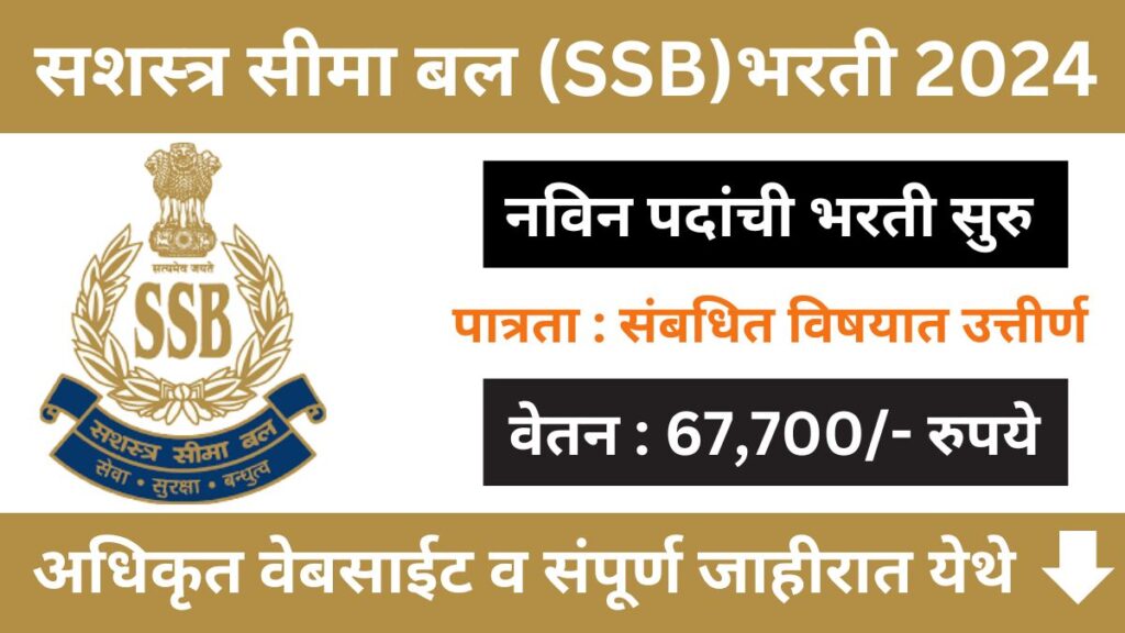 SSB Bharti 2024