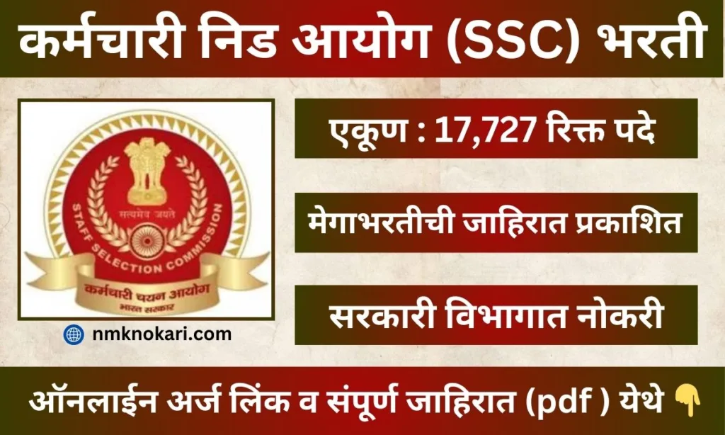 SSC CGL Recruitment 2024