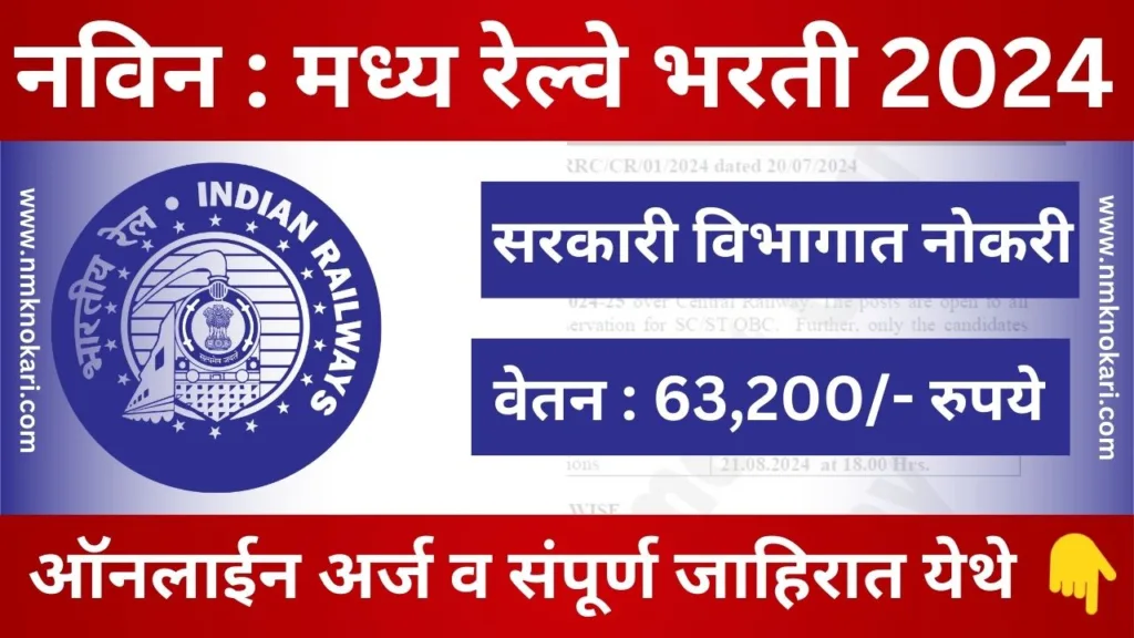 Central Railway Recruitment 2024