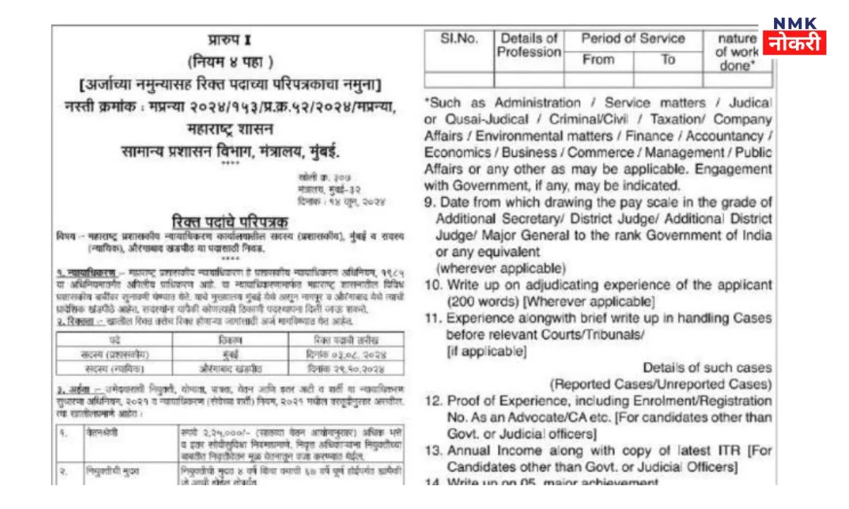 GAD Bharti 2024