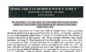 ITBP Vacancy 2024