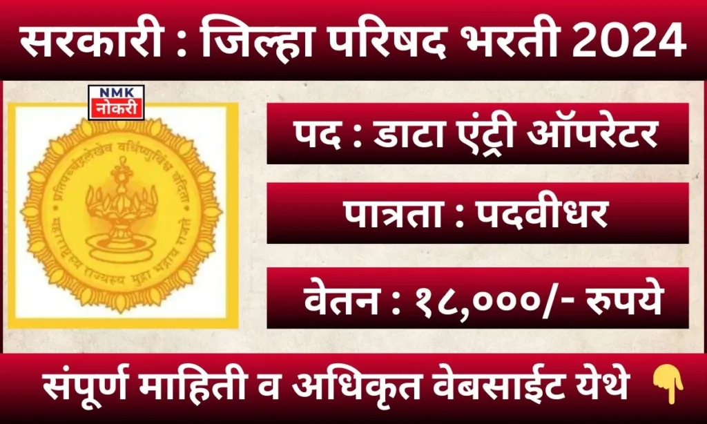 Jilha Parishad jalana Recruitment 2024