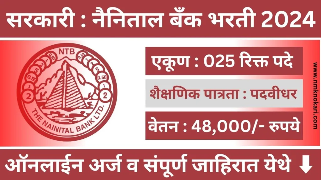 Nainital Bank Recruitment 2024