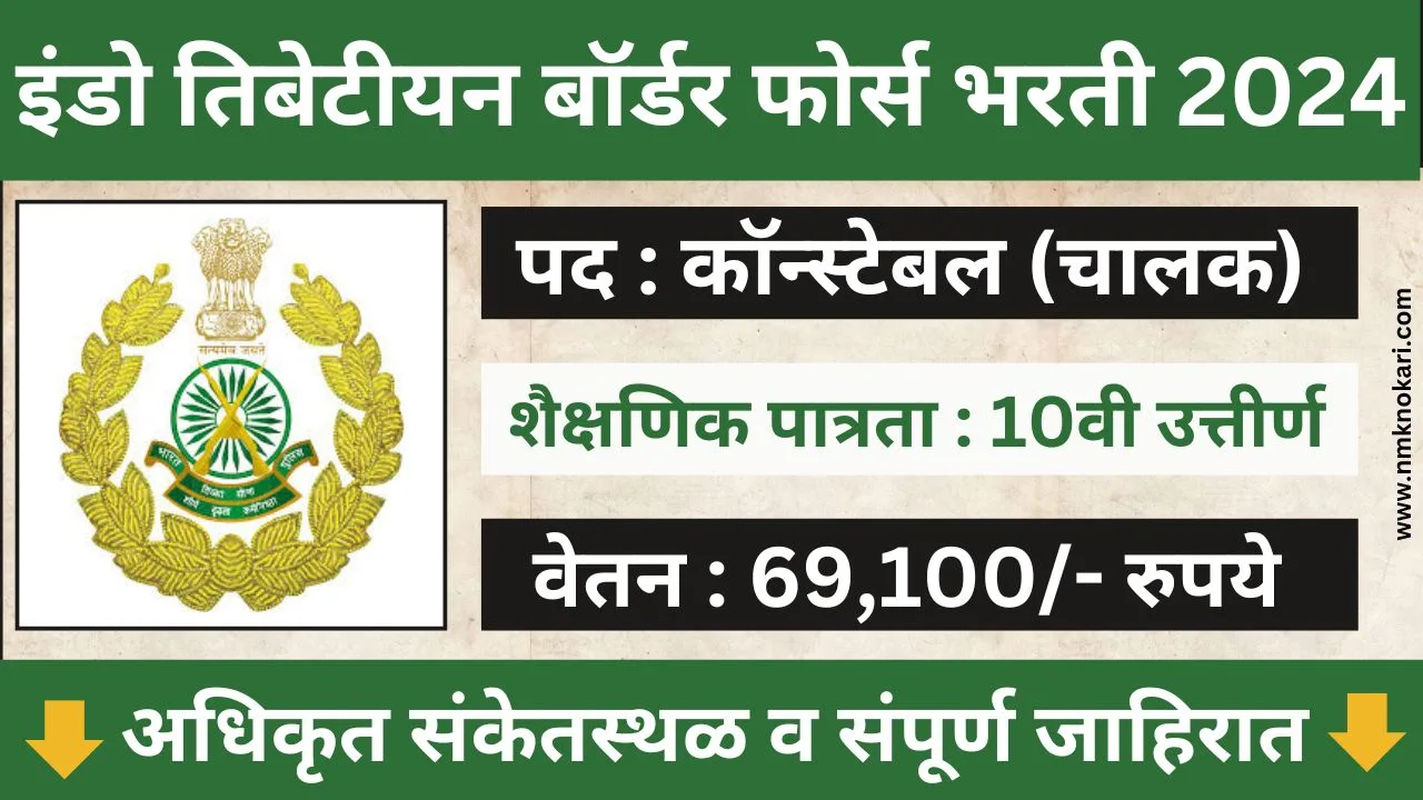 ITBP Recruitment 2024