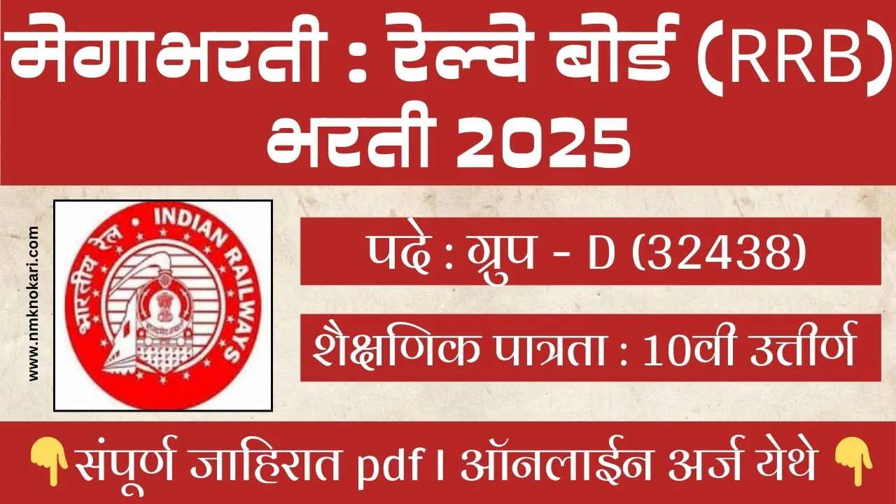 RRB GROUP D BHARTI 2025