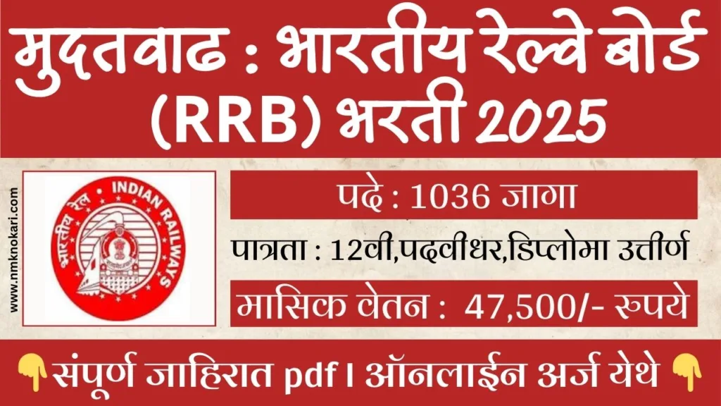 RRB MINISTERIAL BHARTI 2025