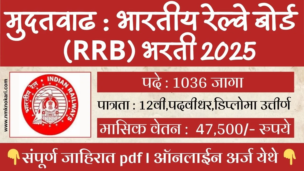 RRB MINISTERIAL BHARTI 2025