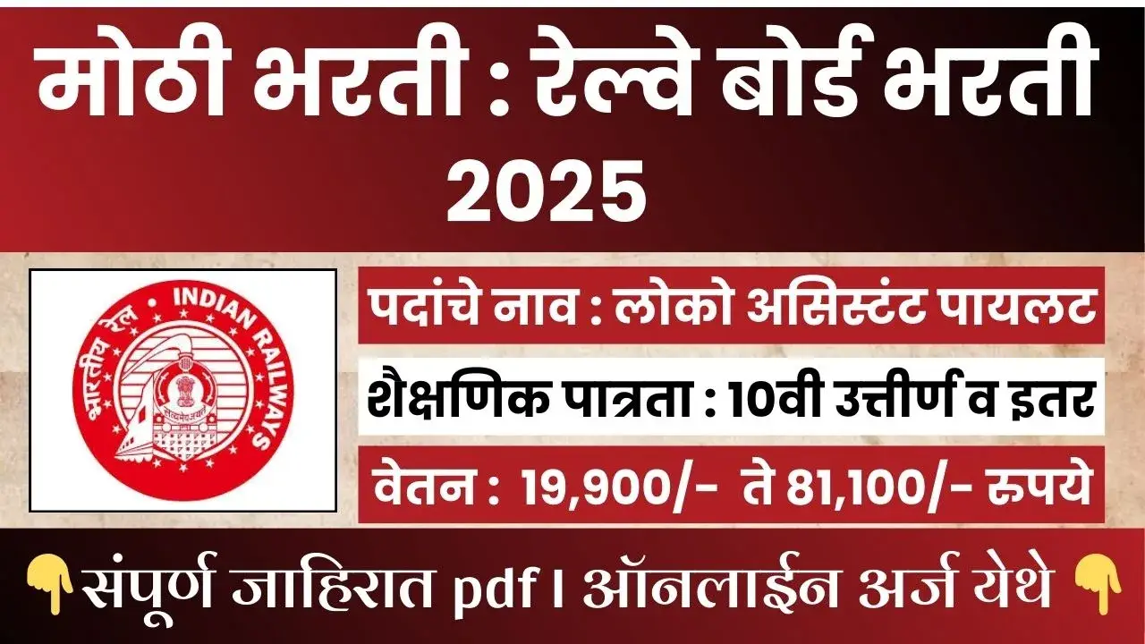 RRB ALP BHARTI 2025