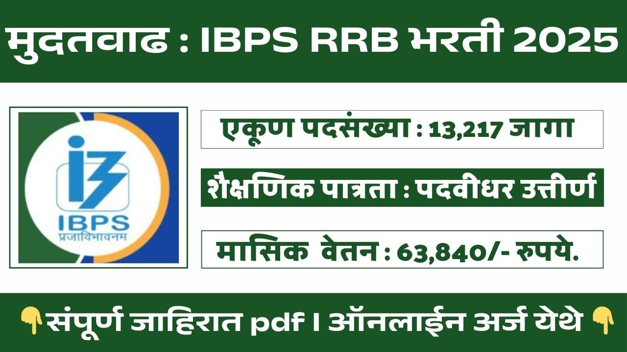IBPS RRB BHARTI 2025