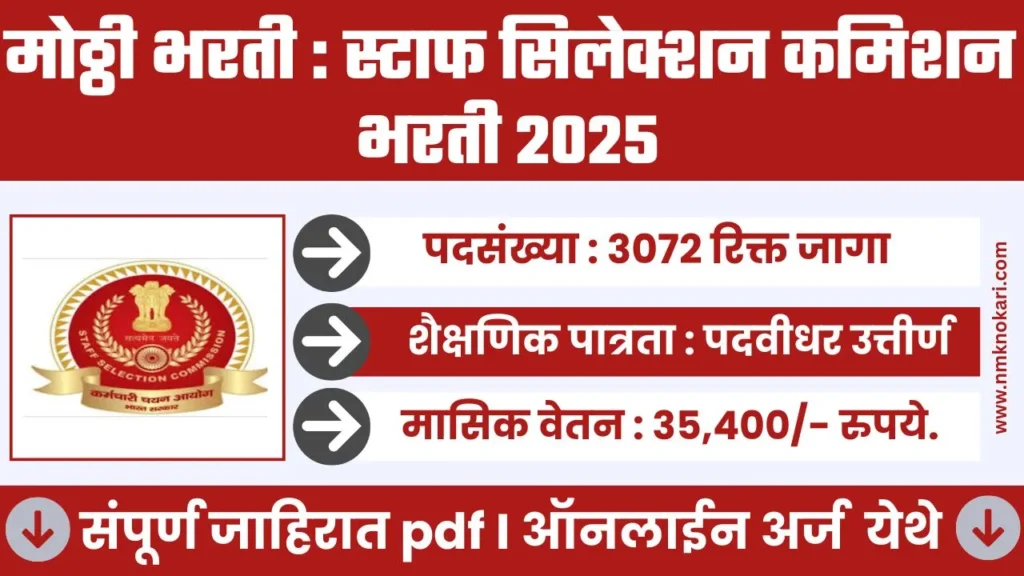SSC CPO BHARTI 2025