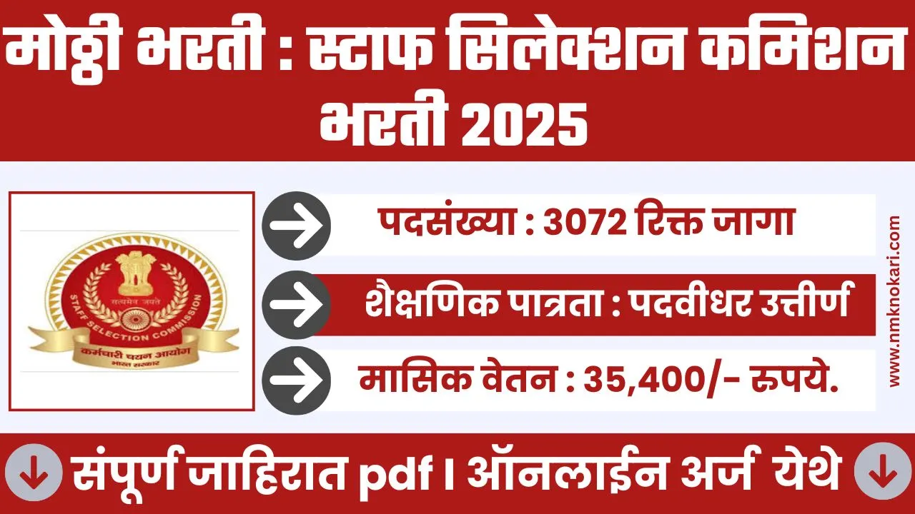 SSC CPO BHARTI 2025