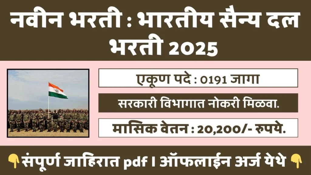 Indian Army Bharti 2025