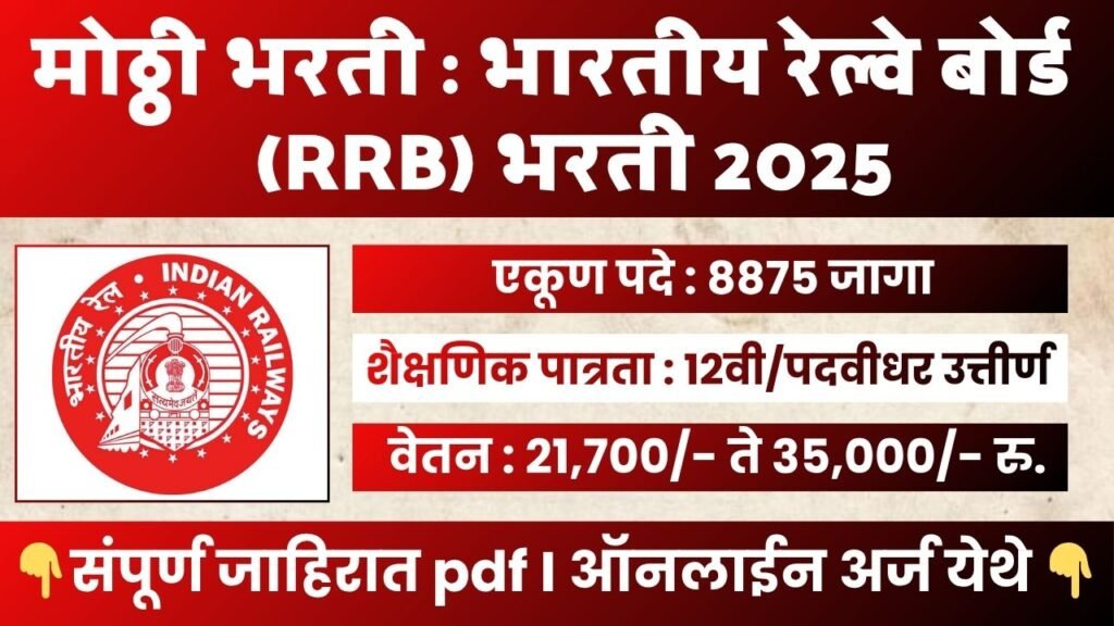 Railway Recruitment Board Bharti 2025
