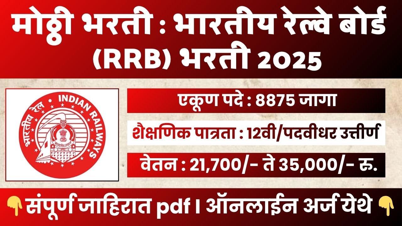 Railway Recruitment Board Bharti 2025