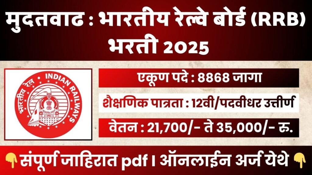 RRB NTPC BHARTI 2025