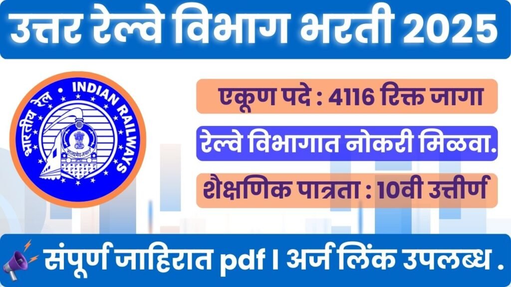 Northern Railway Bharti 2025