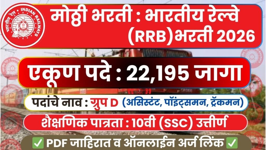 RRB Group D Bharti 2026