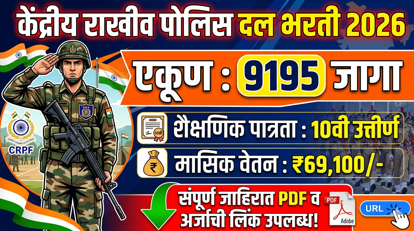 CRPF Constable Bharti 2026