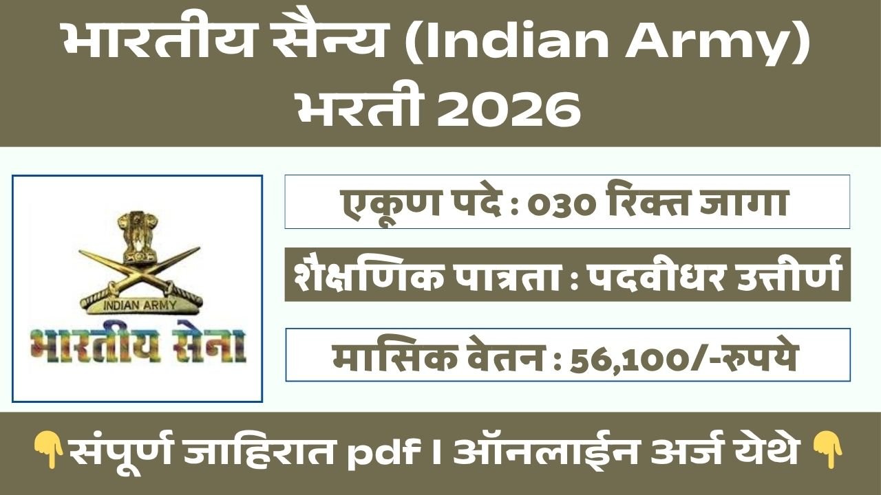 Indian Army TGC Bharti 2026