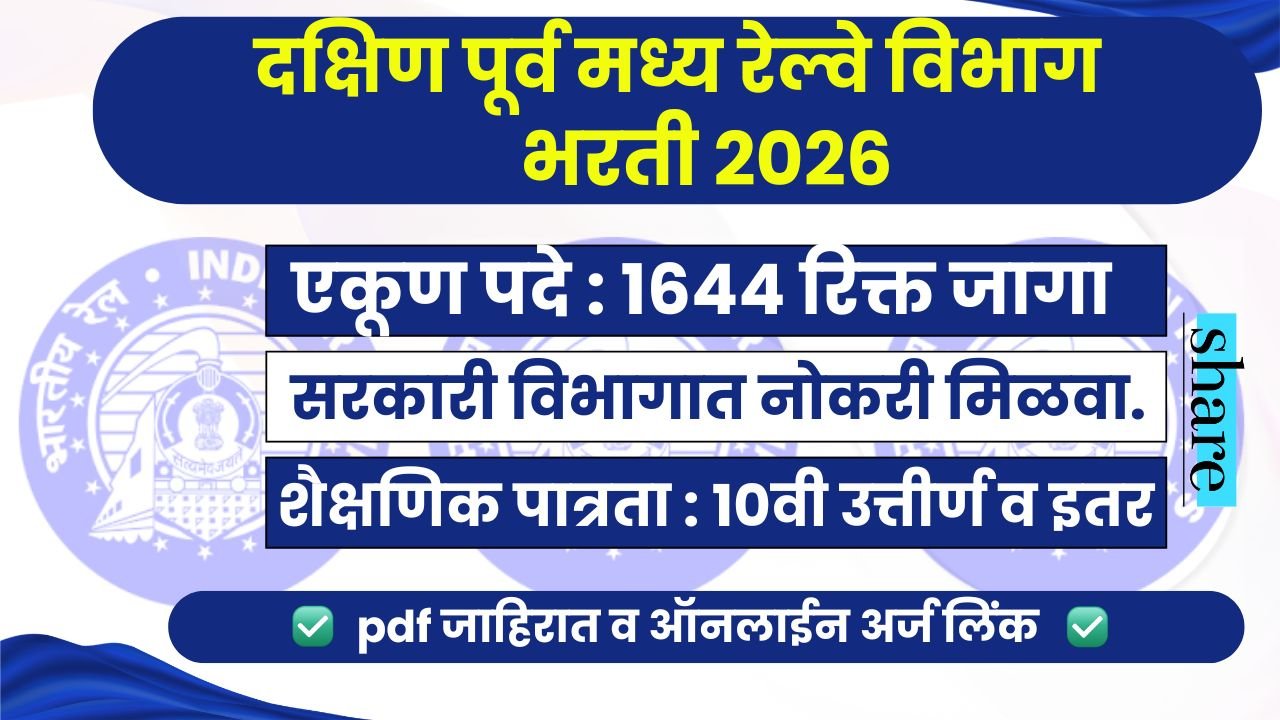 SECR Bharti 2026